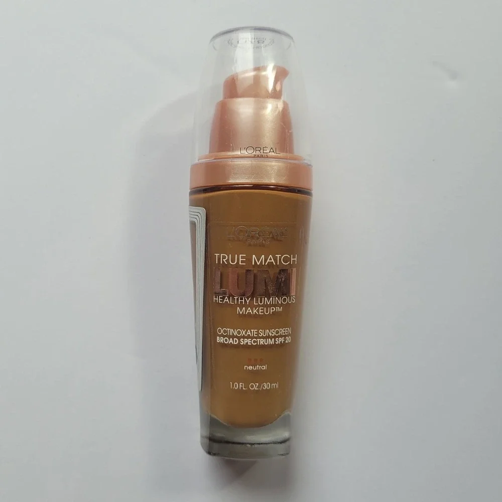 L'Oreal True Match Lumi Luminous Foundation Neutral 1.0oz ‎ N 7.-8